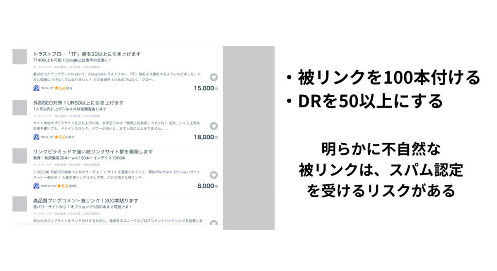 DRを上げるサービス、外部リンクを大量に設置するサービス